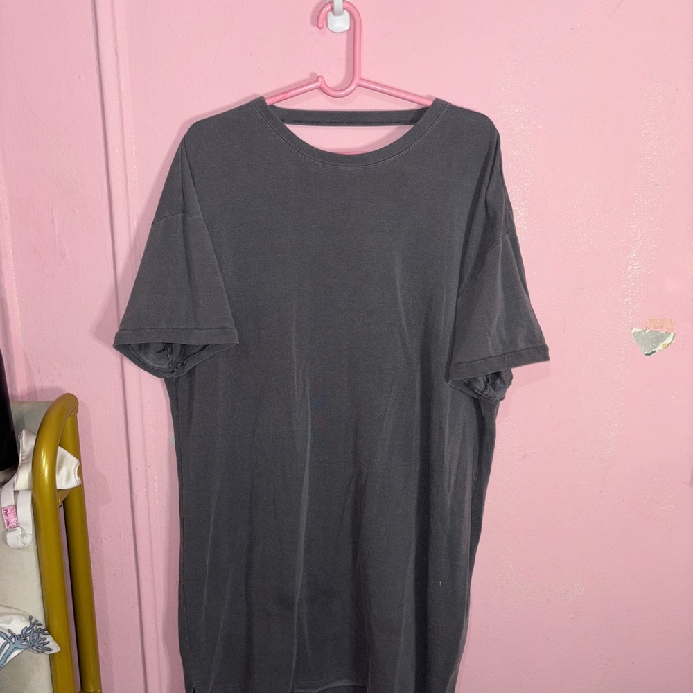 Plus size Forever 21 Charcoal Gray Backless Dress